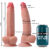 Rockarmy Leopard dildo realista de doble densidad