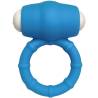 Anillo vibrador Armony Power O turquesa, de frente con el lateral liso
