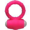 Anillo vibrador Armony Power O rosa, en vertical con la parte lisa
