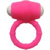Anillo vibrador Armony Power O rosa, de frente con el lateral liso