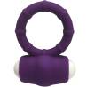 Anillo vibrador Armony Power O morado, en vertical con la parte lisa