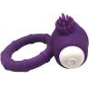 Anillo vibrador Armony Power O morado, de lado