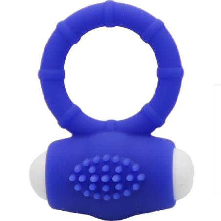 Armony - power o anillo vibrador silicona azul - 1