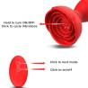 Armony - extreme a bloom rosa vibrador & plug anal control remoto rojo - 2