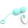 Armony - blossoms pesas vaginales vibrador control remoto 10 vibraciones verde - 1