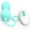 Armony - blossoms pesas vaginales vibrador control remoto 10 vibraciones verde - 2