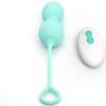 Armony - blossoms pesas vaginales vibrador control remoto 10 vibraciones verde - 3