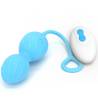 Armony - blossoms pesas vaginales vibrador control remoto 10 vibraciones azul - 3