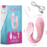 Armony - freshfun cici vibrador strap-on control remoto y app 10 vibraciones rosa - 5