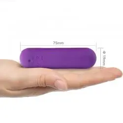Armony - splash haha bala vibradora silicona 10 vibraciones 75 x 19 cm morado