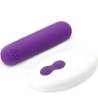 Bala Splash Joline de Armony morada, tumbada junto al mando
