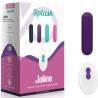 Bala Splash Joline de Armony morada, caja con la bala y el mando