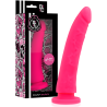 Delta club toys dildo rosa silicona medica 17 x 3cm - 1