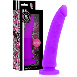 Delta club toys dildo lila silicona medica 17 x 3 cm