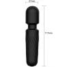 Armony - your magic masajeador & vibrador recargable 10 vibraciones negro - 5