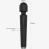 Armony - x power large masajeador & vibrador 7 vibraciones negro - 2