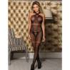 Bodystocking negro Subblime en un salón