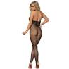 Bodystocking negro Subblime visto por detrás