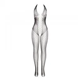 Subblime - 951832 bodystocking espalda abierta y detalles entrecruzados negro talla única Subblime - 951832 bodystocking espalda abierta y detalles entrecruzados negro talla única