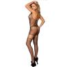 Bodystocking Brillante con Medias Subblime, de tres cuartos
