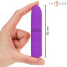 Intense - symone bala vibradora recargable por usb 8 vibraciones morado 10 x 2.2 cm - 4