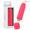 Intense - symone bala vibradora recargable por usb 8 vibraciones rojo 10 x 2.2 cm - 1