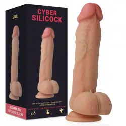 Cyber silicock saul realistico silicona liquida 21 cm Cyber silicock saul realistico silicona liquida 21 cm