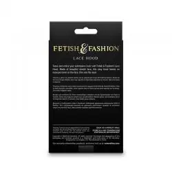 Ns novelties - fetish & fashion pasamontañas de encaje negro