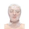 Pasamontañas de encaje blanco Fetish & Fashion, puesto sobre un maniquí