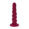 Get real - ribbed dong 12 cm rojo - 1