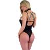 Body con gargantilla Livco Corsetti Rubika, espalda abierta de lado