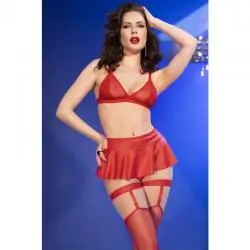 Chilirose - cr 4716 conjunto 3 piezas rojo Chilirose - cr 4716 conjunto 3 piezas rojo