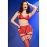 Chilirose - cr 4716 conjunto 3 piezas rojo - 18