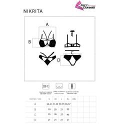Livco corsetti fashion - nikrita lc 90674 sujetador + panties negro - 12