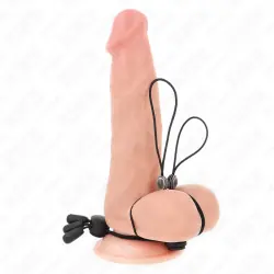 Kink - pinzas para pezones detalle rosa con elástico negro