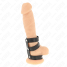 Kink - anillo pene polipiel triple con cierre a presión - 1
