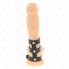 Kink - anillo pene polipiel triple con cierre a presión - 2