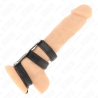 Kink - anillo pene polipiel triple con cierre a presión - 4