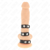 Kink - anillo pene polipiel triple con cierre a presión - 5