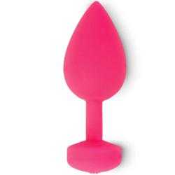 Funtoys gplug anal vibrador recargable grande rosa neon 3.9cm
