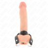 Kink - anillo pene con anillos forma "d" 18.5 x 3.3 cm - 3