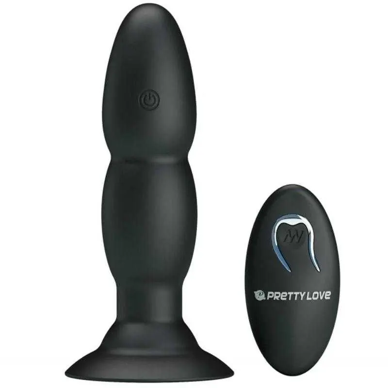 Pretty love plug vibrador y rotación por control remoto Pretty love plug vibrador y rotación por control remoto