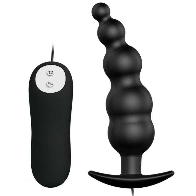 Pretty love plug anal silicona estimulacion extra y 12 modos vibracion - negro Pretty love plug anal silicona estimulacion extra y 12 modos vibracion - negro