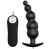 Pretty love plug anal silicona estimulacion extra y 12 modos vibracion - negro - 1