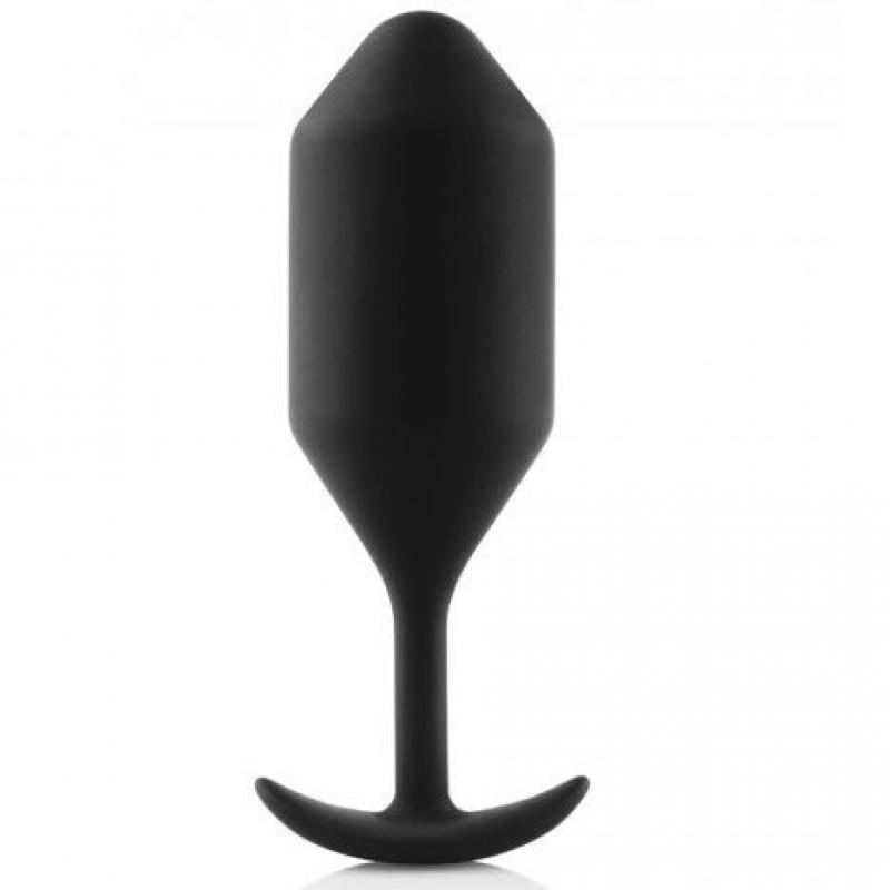 B-vibe snug plug anal 4 negro