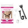 Byebra adaptador sujetador espalda abierta negro y blanco 3ud - 1