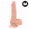 Kink anillo de metal 4,5 cm interior, colocado en un maniquí, talla M