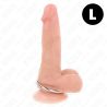 Kink anillo de metal 5 cm interior, colocado en un maniquí, talla L