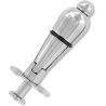 Metal hard plug anal metalico con bloqueo - 1