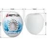 Pretty love - masturbador masculino huevo blanco - 6